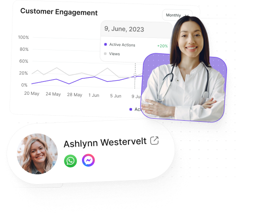 Whatsapp healthcare CRM