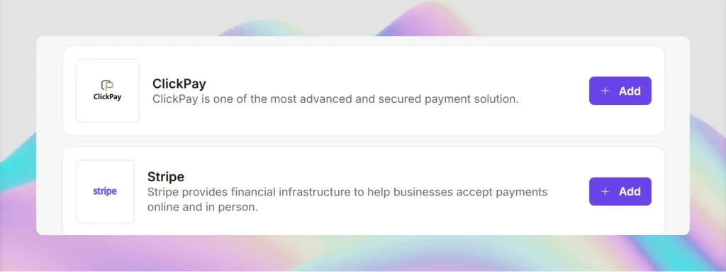 Payment Integrations